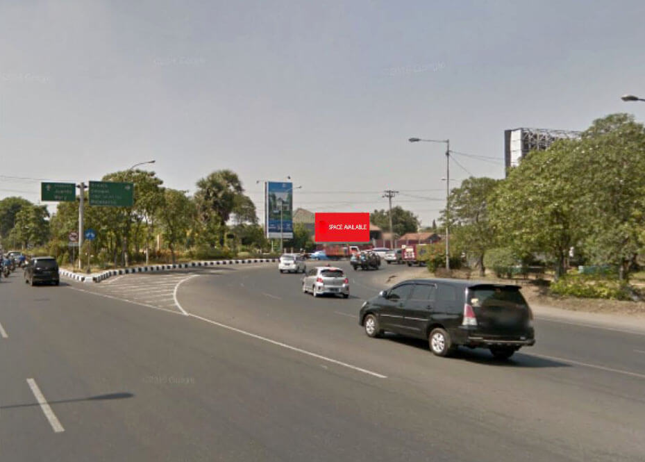 01 - Billboard 5 m x 10 m, 1 muka - Jl. Jend. A. Yani (Bunderan Waru) Surabaya
