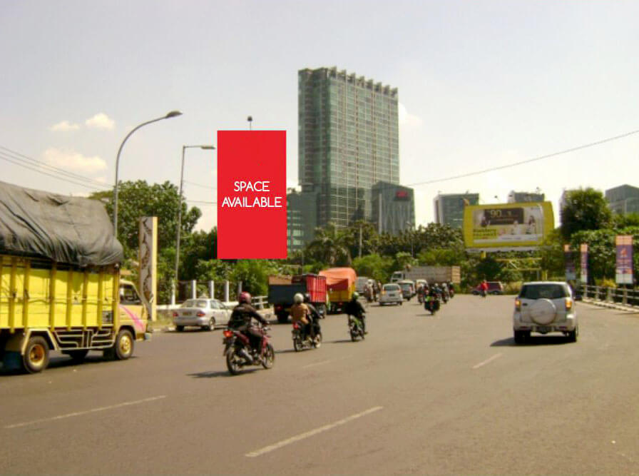 01 - Billboard 5 m x 10 m, 1 muka - Jl. Raya Waru (sebelum Bunderan Waru) Kota Surabaya