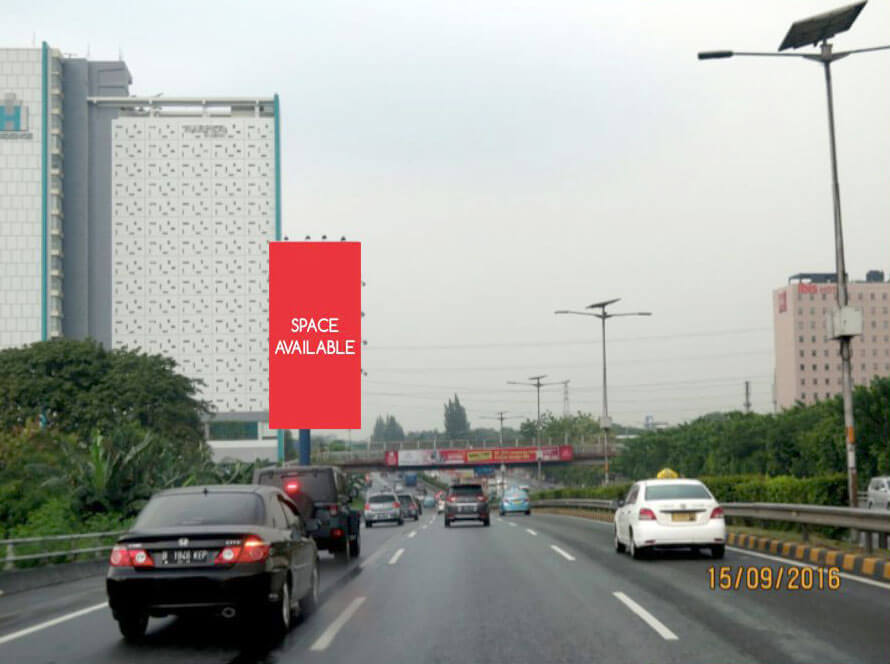 01 - Billboard 8 m x 16 m, 2 muka, ver - Jl. MT. Haryono (seberang Badan Narkotika Nasional - BNN) Jakarta Timur