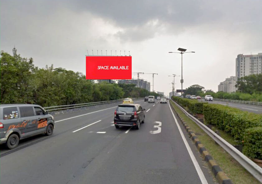 02 - Billboard 10 m x 20 m, 1 muka, hor - Jl. MT. Haryono (dekat Rumah Sakit PusatOtak Nasional - Cawang), Jakarta Timur