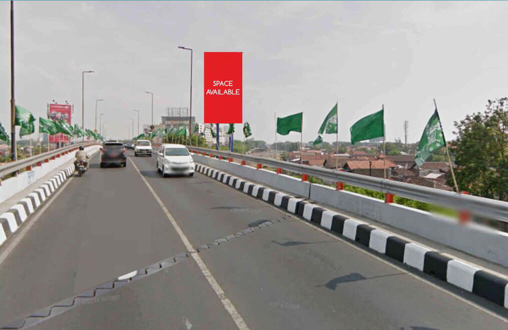 02- Billboard 5 m x 10 m, 1 muka - Jl. A. Yani (Fly Over Mayangkara), Wonokromo, Kota Surabaya