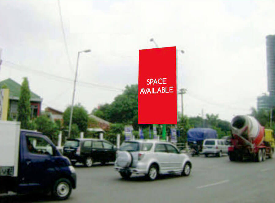 02 - Billboard 5 m x 10 m, 1 muka - Jl. Raya Waru (sebelum Bunderan Waru) Kota Surabaya