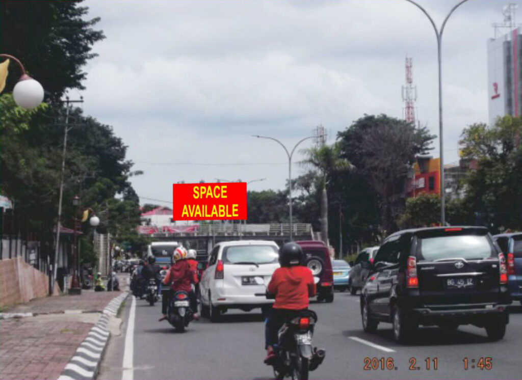 01 JPO, 5x10, 2muka - Jl. Jend. Sudirman (depan SMA Negeri 3) Kota Palembang