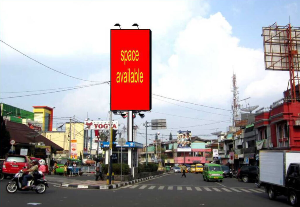 01 billboard, 4x8, 2muka, ver - Jl. RE. Martadinata (median jalan) Kota Sukabumi