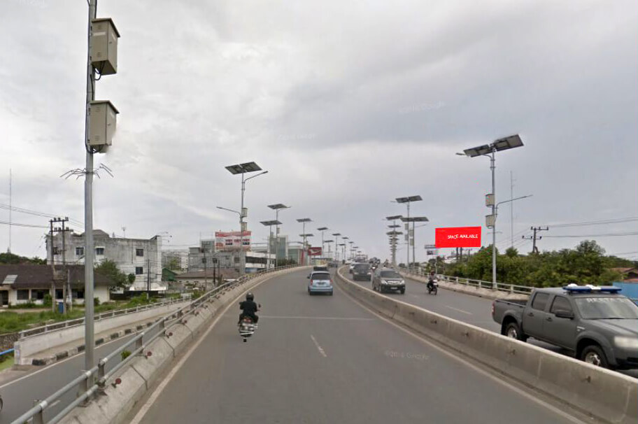 01 billboard, 5x10, 1muka, hor - Jl. Jend. A. Yani, Fly Over (Perempatan Jl. Gatot Subroto – Jl. Lingkar Dalam Selatan), Kota Banjarmasin