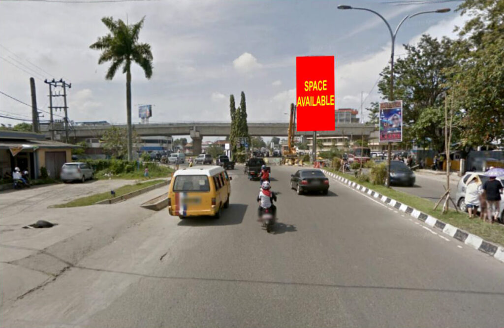 01 billboard, 5x10, 2muka, ver - Median Jalan Jend. A. Yani (dekat Dinas PU Bina Marga) Kota Palembang