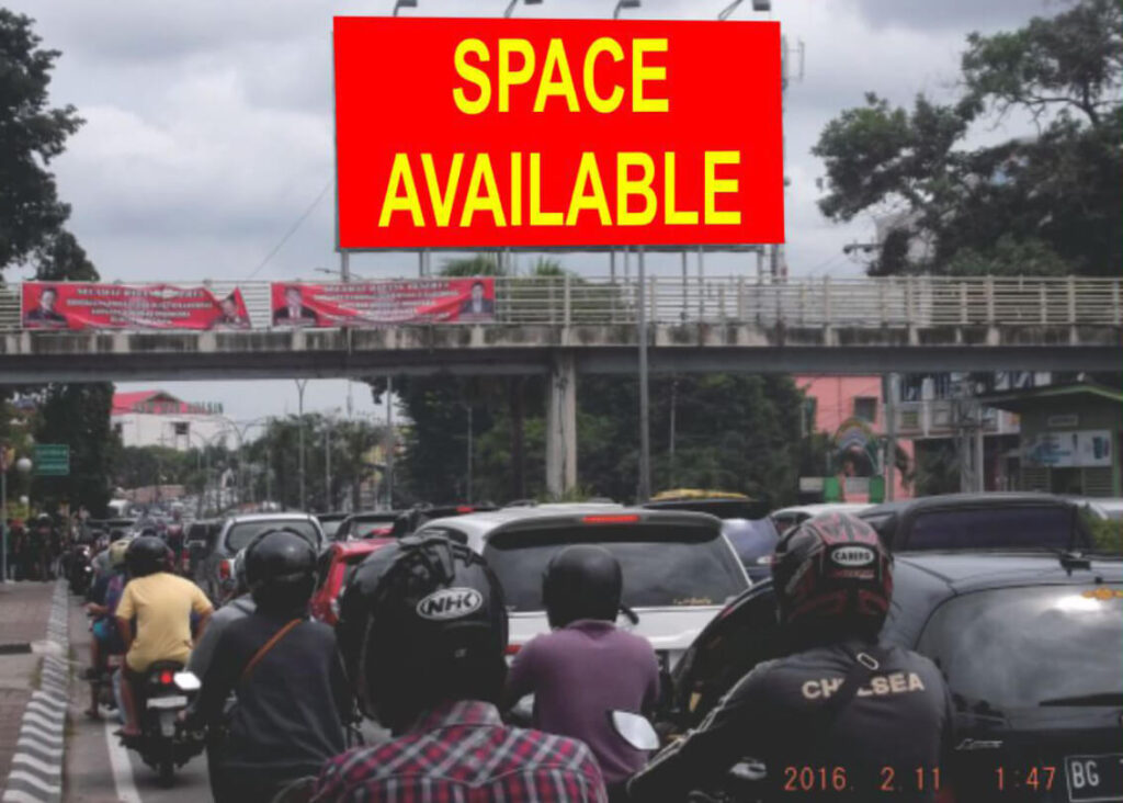 02 JPO, 5x10, 2muka - Jl. Jend. Sudirman (depan SMA Negeri 3) Kota Palembang