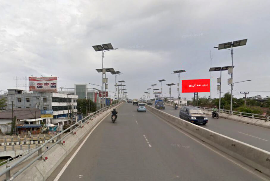 02 billboard, 5x10, 1muka, hor - Jl. Jend. A. Yani, Fly Over (Perempatan Jl. Gatot Subroto – Jl. Lingkar Dalam Selatan), Kota Banjarmasin