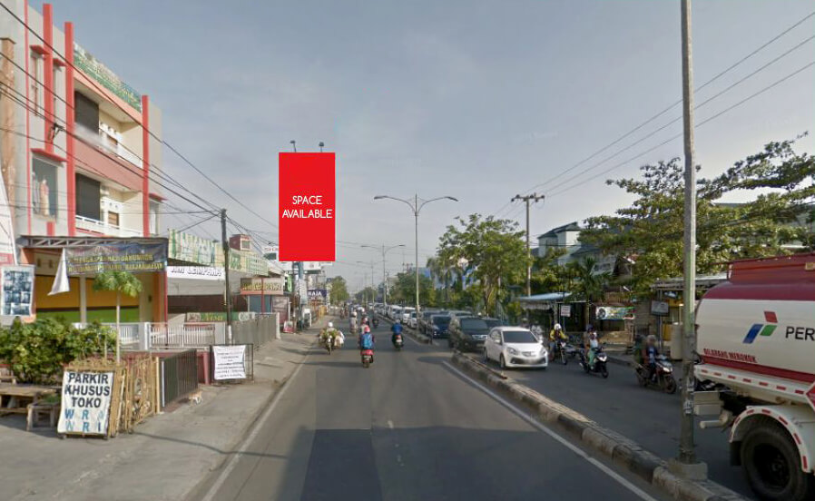 02 billboard, 5x10, 1muka, ver- Jl. Letjend. S. Parman (seberang KOREM 101 - Antasari) Banjarmasin
