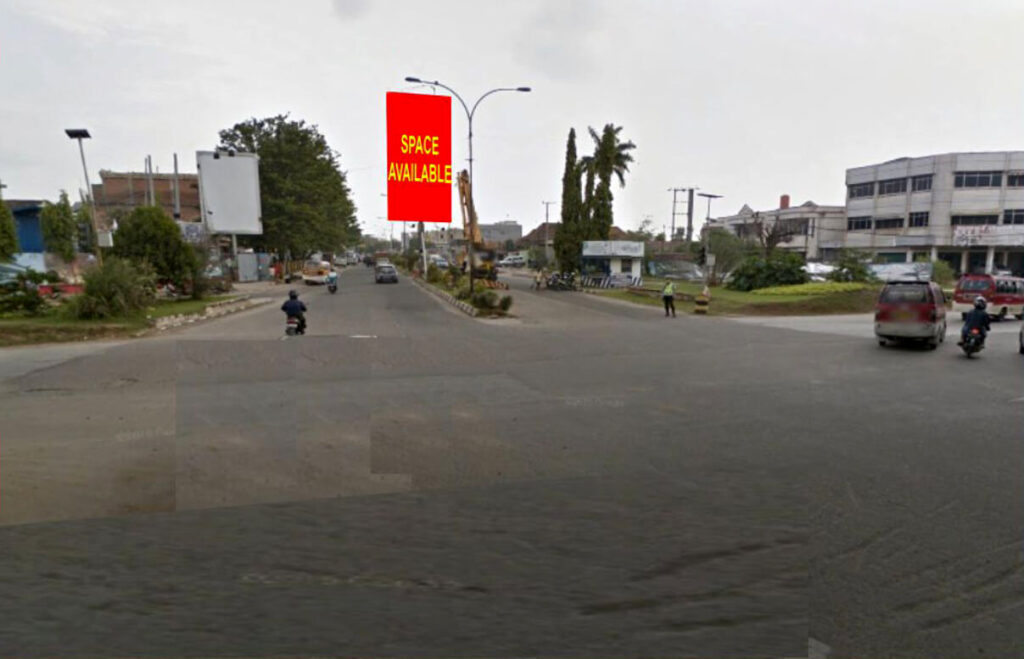 02 billboard, 5x10, 2muka, ver - Median Jalan Jend. A. Yani (dekat Dinas PU Bina Marga) Kota Palembang